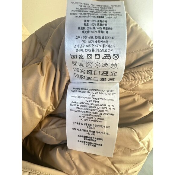 Burberry Women's Tything Diamond Quilted Double Breasted Long Jacket Bis… - Picture 7 of 13